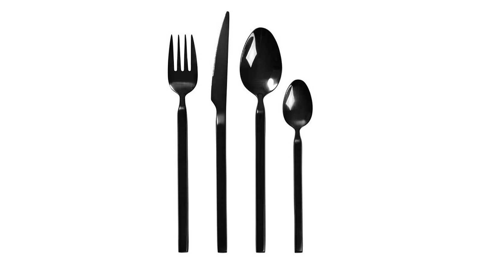 Broste Tvis hnífapör titanium svört f:4 Broste Tvis hnífapör titanium svört f/4 - Image 1