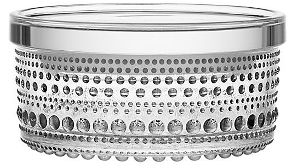 Iittala Kastehelmi krukka 116x57mm glær Iittala Kastehelmi krukka 116x57mm glær - Image 1