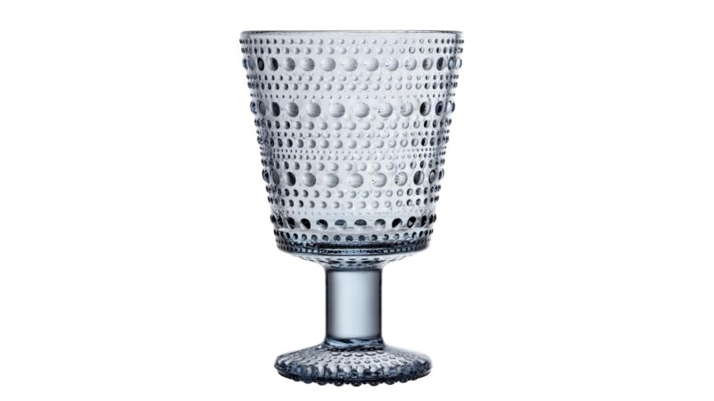 Iittala Kastehelmi glös á fæti 2stk Recycled - Image 1