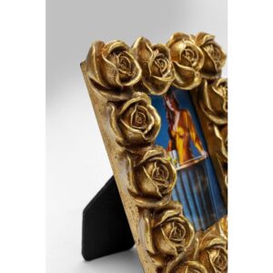 Kare Romantic Rose rammi gylltur 11x13cm
