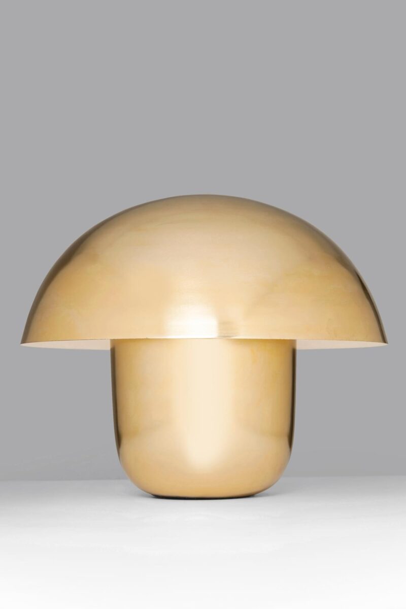 Kare Mushroom lampi gylltur