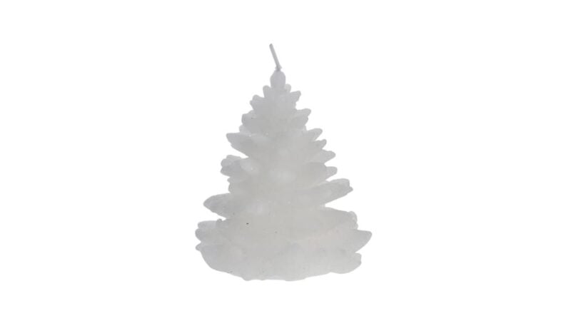 Lene Bjerre Trelia skrautkerti hvítt 10cm - Image 1