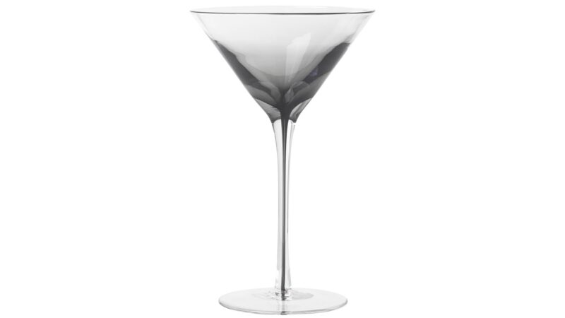 Broste Smoke Martini glas 20cl grátt