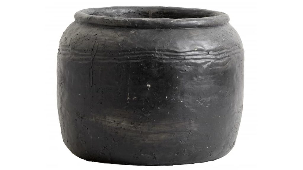 Nordal Cira sement pottur 22x18 svartur