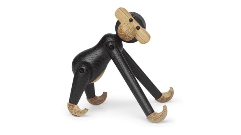 Kay Bojesen api mini dökk eik - Image 10