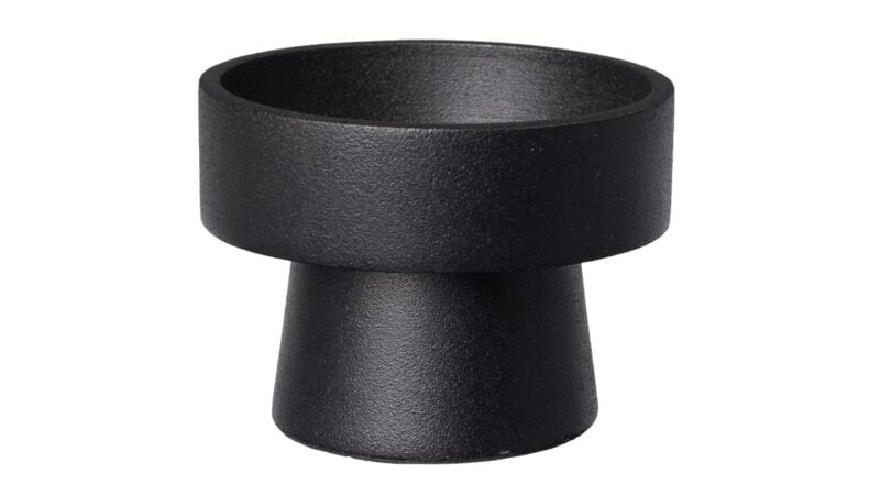 Broste Anker kertasjaki svartur Ø8xH6 cm - Image 1