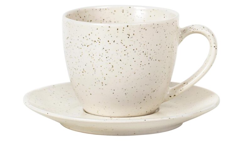 Broste Nordic Vanilla bolli með undirskál 15cl - Image 1