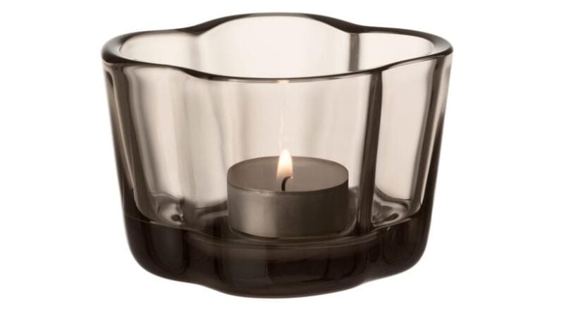 Iittala Aalto kertastjaki 5,5cm Linen - Image 1