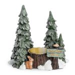 Lukkutröll jólakertastjaki 15 cm