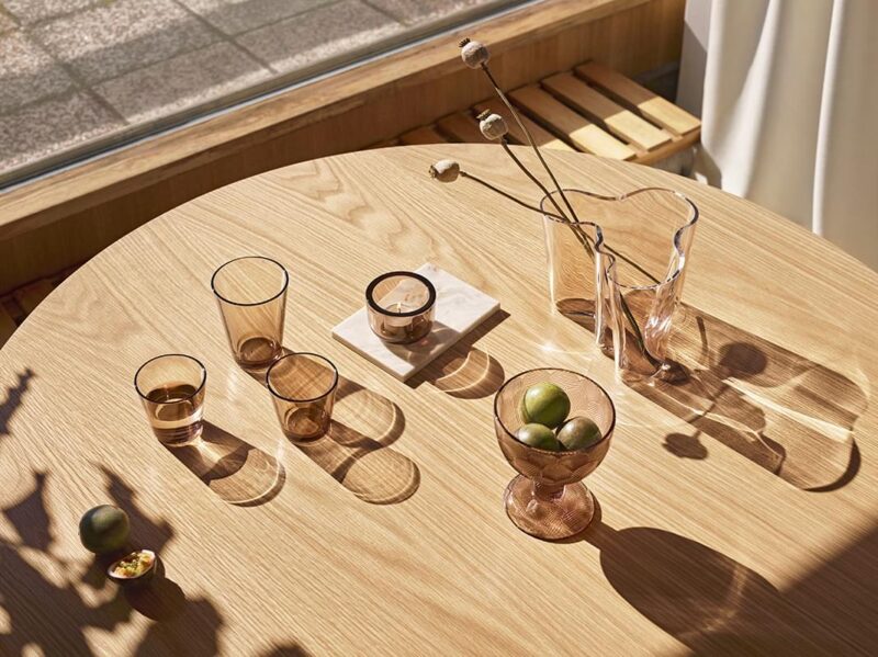 Iittala Kartio glas 40cl 2stk Linen - Image 1