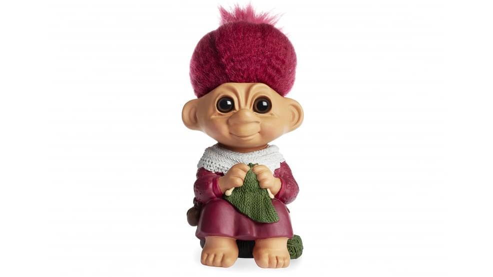 9668b5f9-e17f-4357-8c28-c550570845ee.jpg Lukkutröll jóla, frænka 19 cm - Image 1