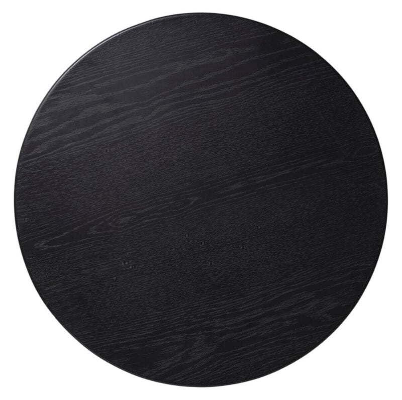 Siena hornborð Ø60cm svört eik - Image 3