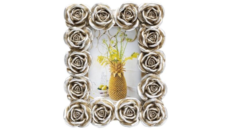 Kare Romantic Rose rammi silfur 11x13cm - Image 1