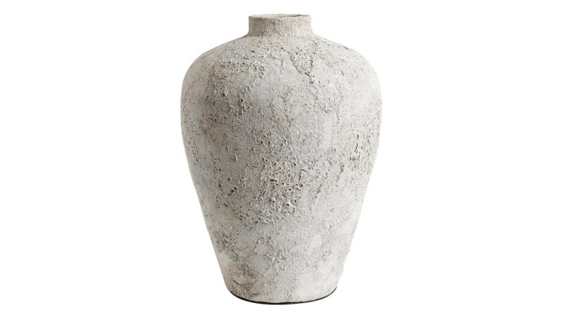 Muubs Luna vasi grár terracotta H 40cm