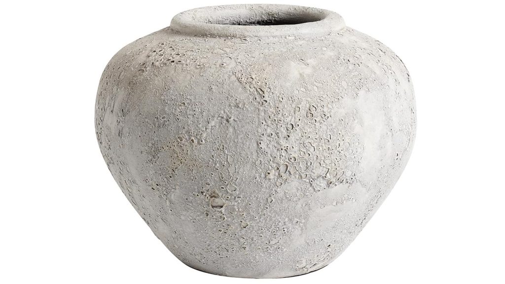 Muubs Luna vasi grár terracotta H 26cm