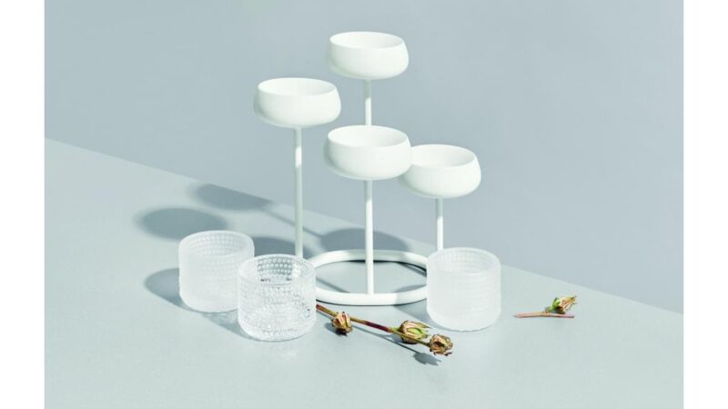 Iittala Kastehelmi kertastjaki 6,4cm Frost Clear - Image 2