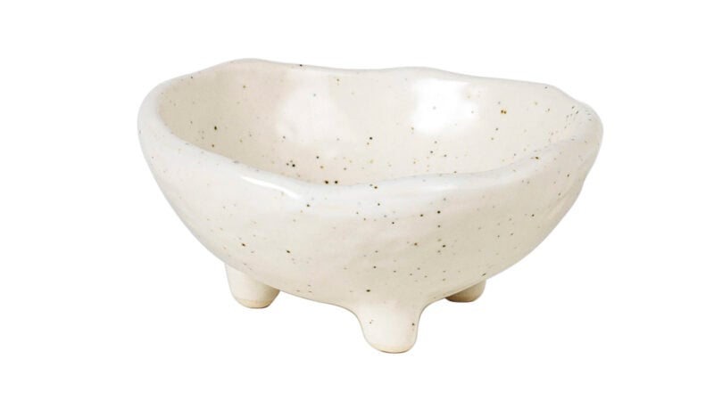 Broste Nordic Vanilla skál á fótum Ø8,5x3,5 cm - Image 2