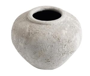 Muubs Luna vasi grár terracotta H 26cm
