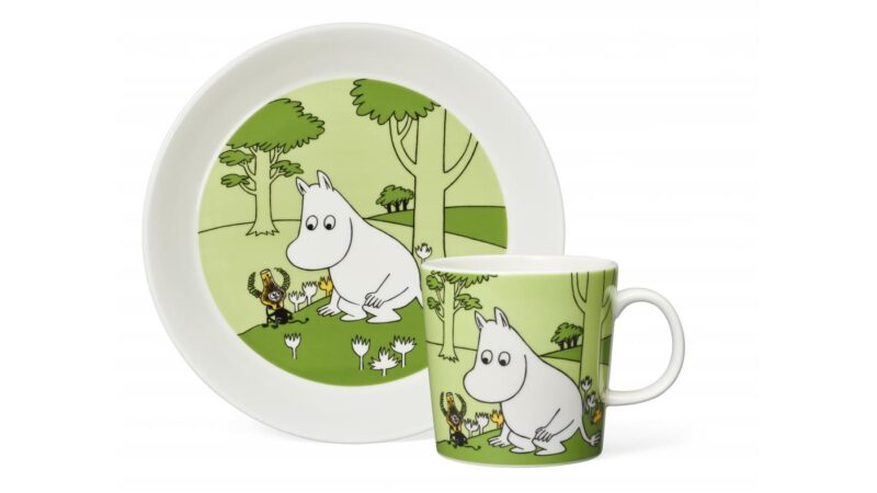 Moomin diskur 19cm Moomintroll Grassgreen - Image 7