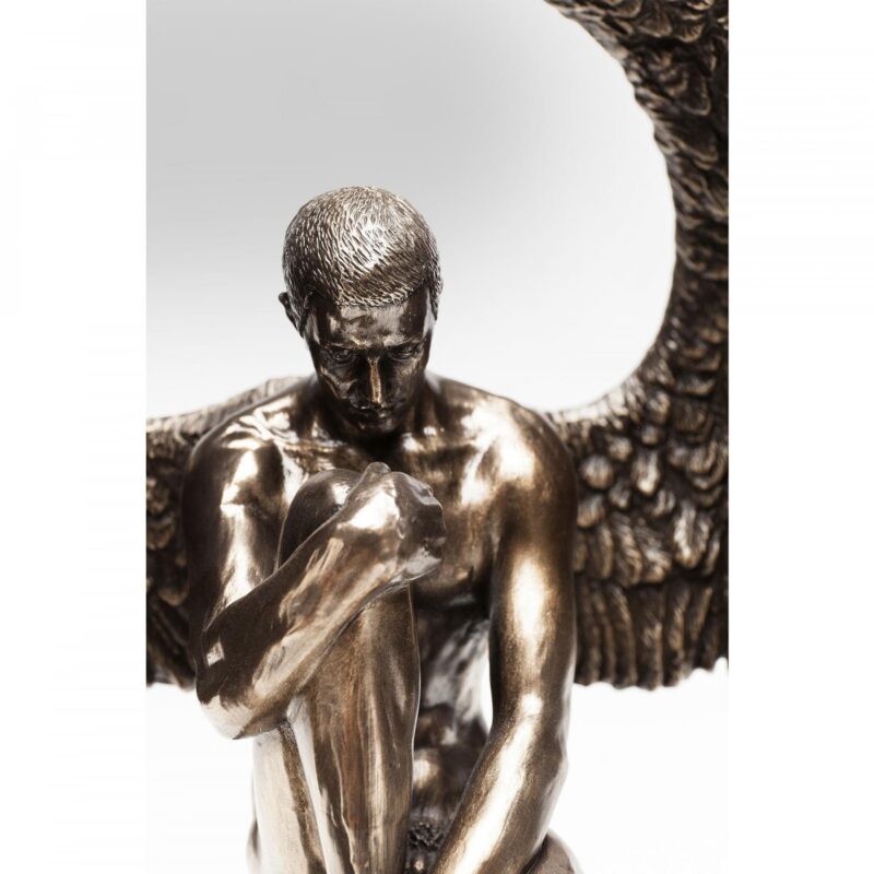 Kare Sad angel stytta brons 26cm