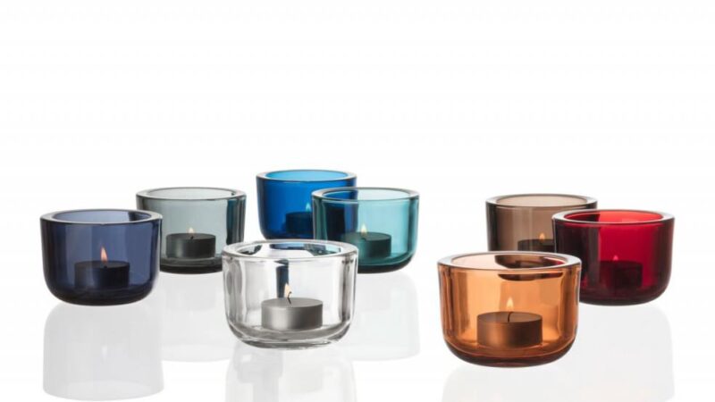 Iittala Valkea kertastjaki 6 cm Linen - Image 3