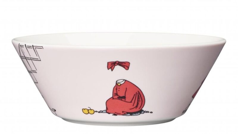 Moomin djúp skál 15cm Ninny Powder - Image 5