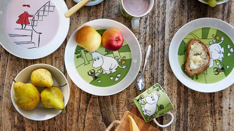 Moomin diskur 19cm Moomintroll Grassgreen - Image 2