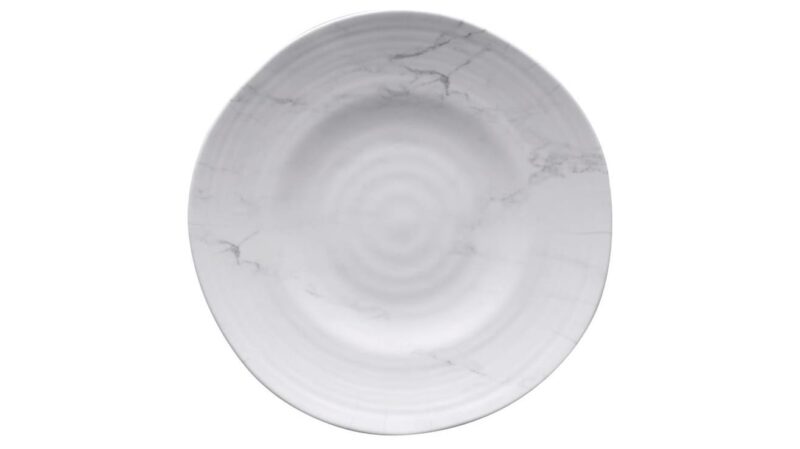LW Melamin diskur marble 22cm