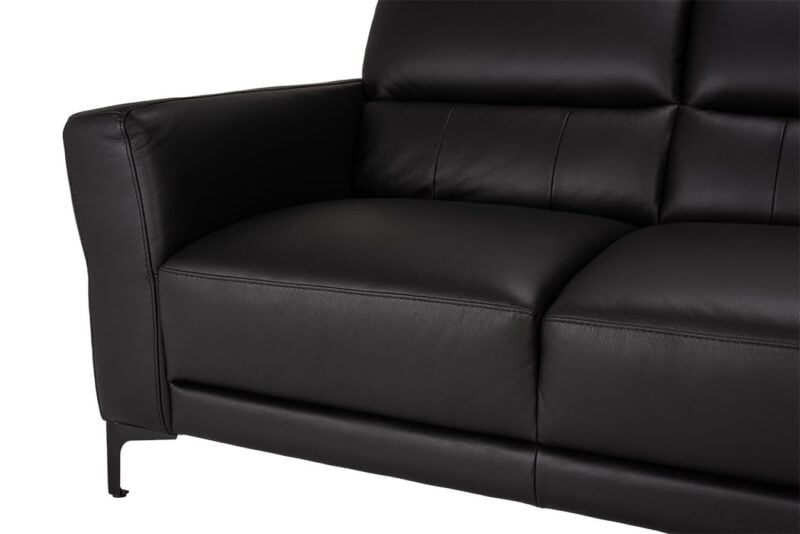 Natuzzi Editions C105 sófi 3s XL CR1576 svartur - Image 3