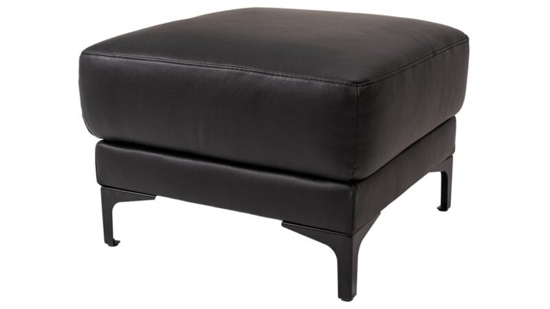 Natuzzi Editions C105 skammel CR1576 svart - Image 1