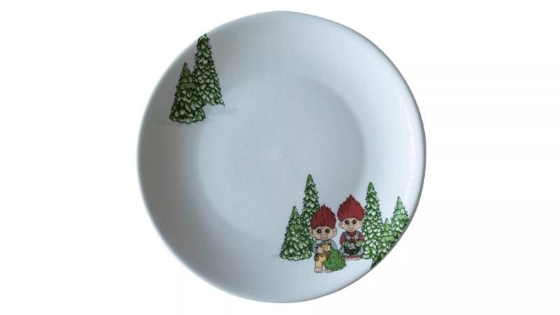 Lukkutröll jóla, diskur Ø25cm - Image 1