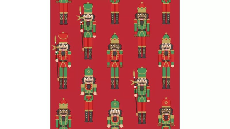 Andersson servíettur Nutcracker red - Image 1