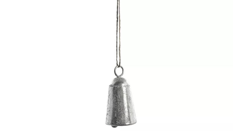 Lene Bjerre bjalla silfruð 10cm - Image 1