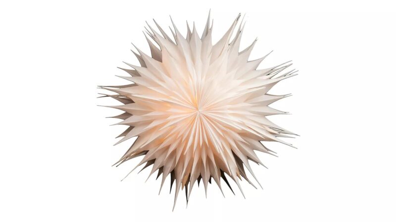 Decotrend Papier jólastjarna hvít 60cm - Image 1