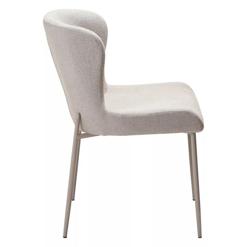 Glam borðstofustóll Bouclé Cashmere - Image 4