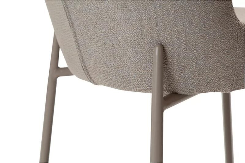 Glam borðstofustóll Bouclé Cashmere - Image 10