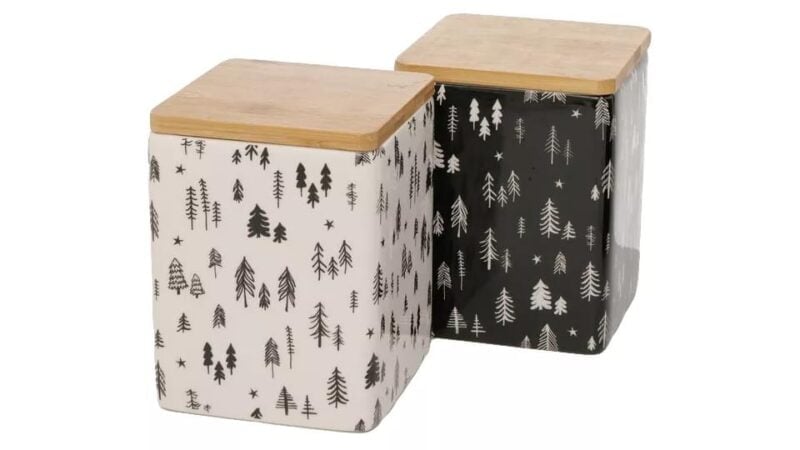 Boltze Aarhus box m/loki tré H:16cm, 2 gerðir - Image 1