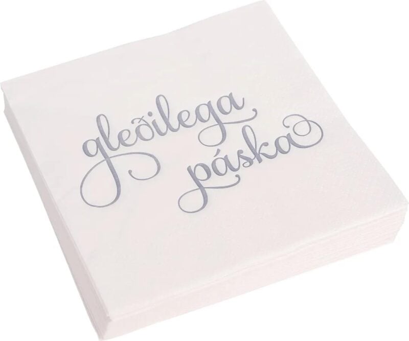 Reykjavík Letterpress servíettur Páska-Fog - Image 1