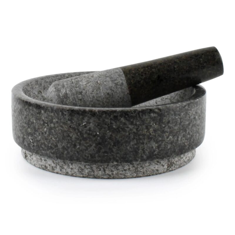 Fine DL Grind mortel Ø18cm grátt granít - Image 1