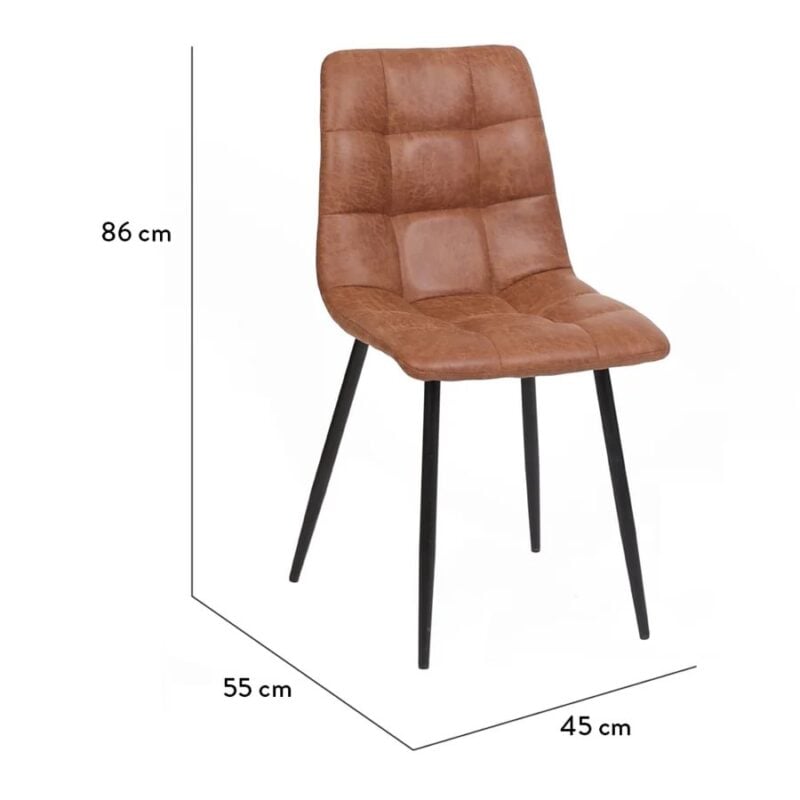 More borðstofustóll Micro 12 Camel - Image 6
