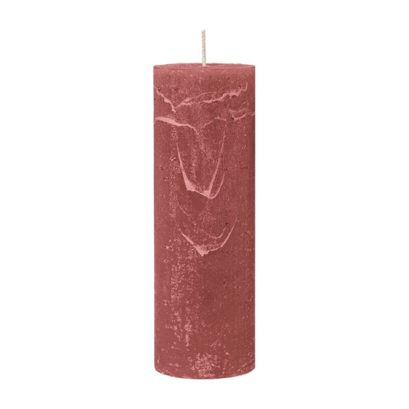 Broste Rustic kerti 5x15 burgundy - Image 1