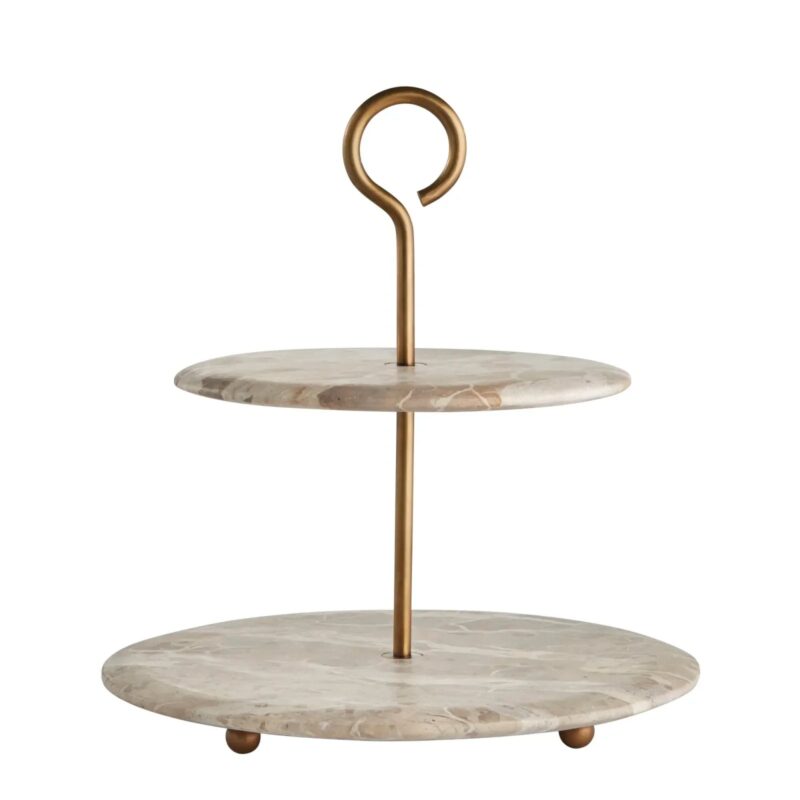 Lene Bjerre Ellia kökudiskur linen marmari - Image 1