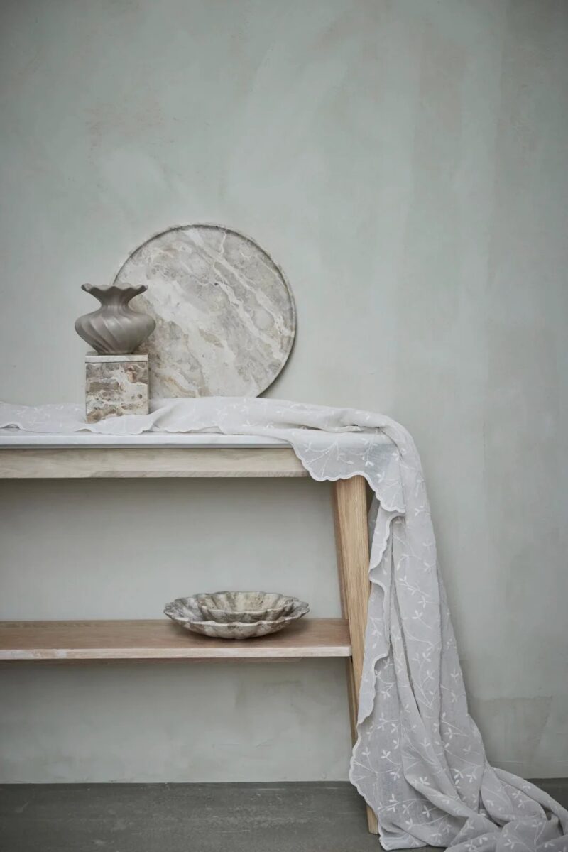 Lene Bjerre Ellia bakki Ø40cm linen marmari - Image 3