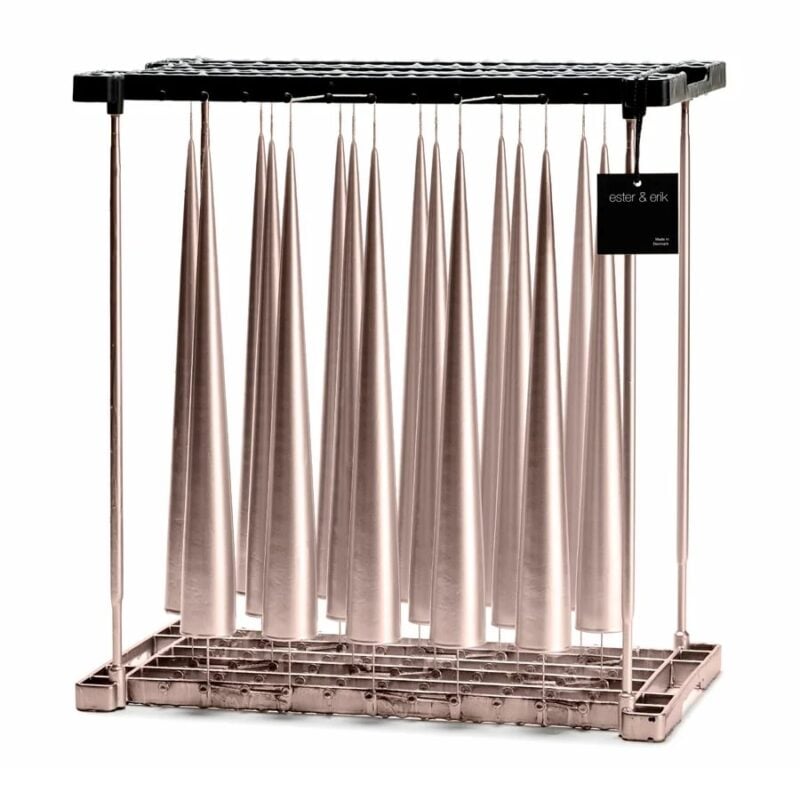 EE Cone kerti 37cm champagne mettalic - Image 1