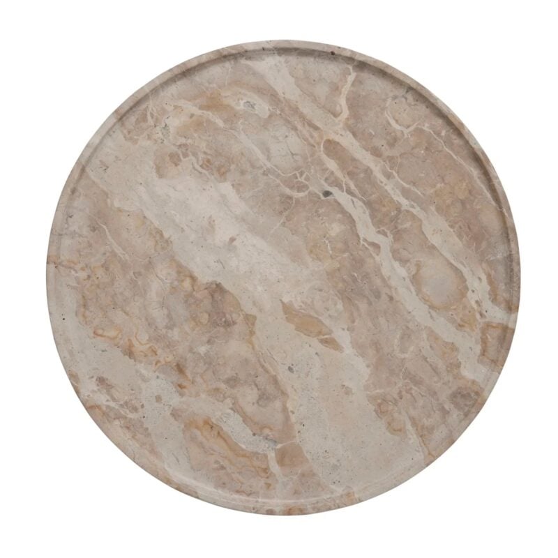 Lene Bjerre Ellia bakki Ø40cm linen marmari - Image 1