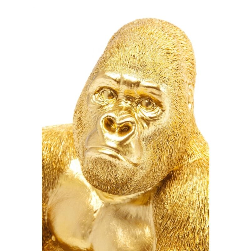 Kare Monkey Gorilla stytta gyllt - Image 10