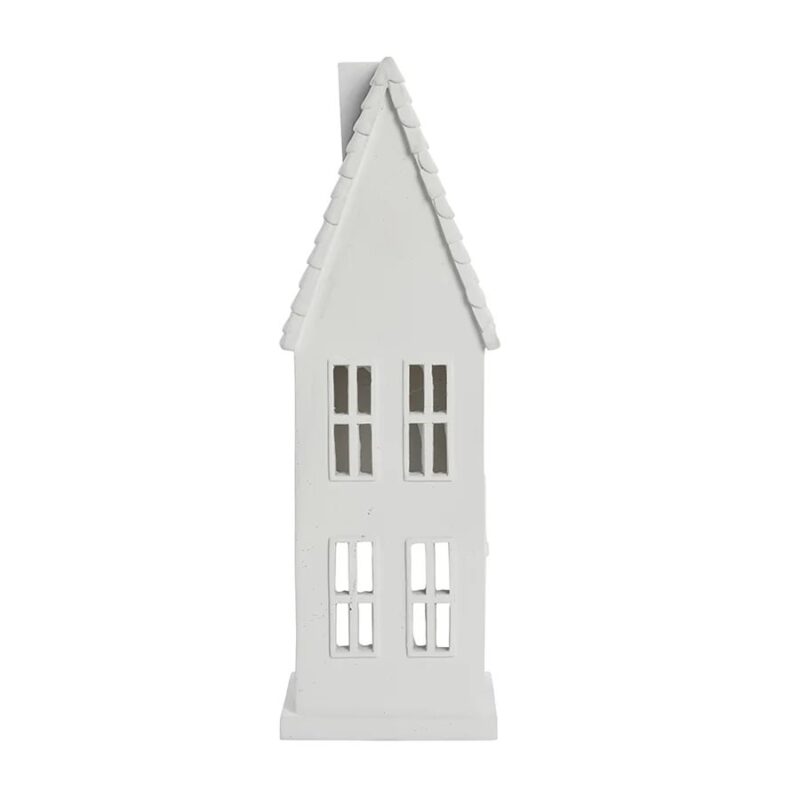 Lene Bjerre kertahús hvítt H28 cm - Image 1