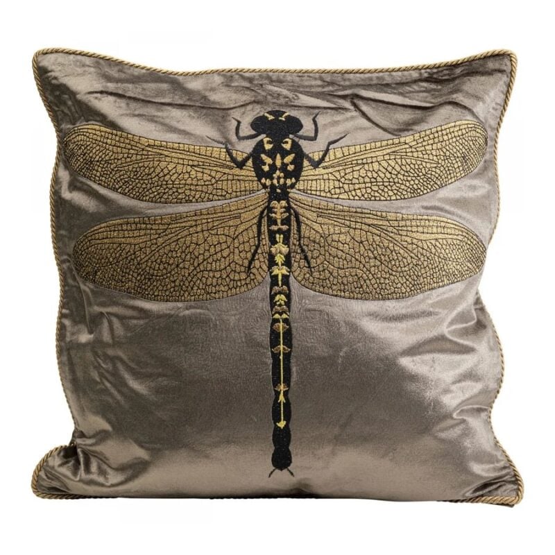 Kare Glitter Dragonfly púði 40x40cm - Image 1