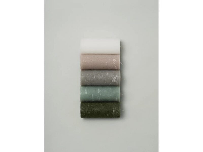 Broste Rustic kerti 5xH10 Grape leaf - Image 3