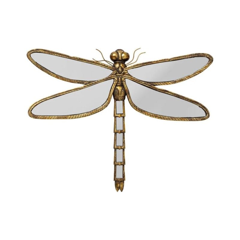 Kare Dragonfly spegill gylltur - Image 1